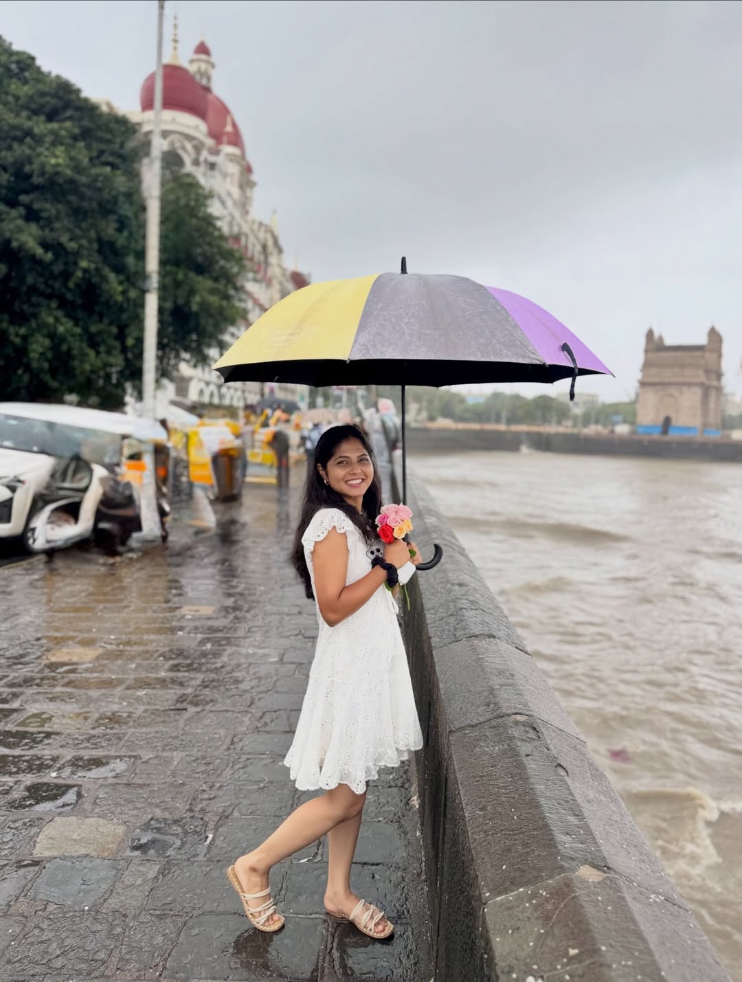 Vijaya Babar Mumbai Photoshoot White Dress Look