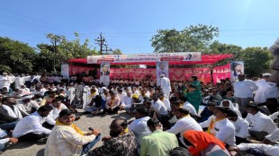 Vanchit Bahujan Aghadi protest, Akola social media trolls, troll arrest demand, election protests Maharashtra, Akola district dharna,