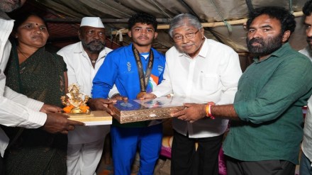 Asian sports gold medalist, wrestling champions India, Pune sports talent, Sunny Phulmali achievements, Indian wrestling awards,