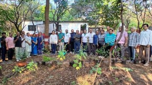 Nisarga Seva Samiti awards, Oxygen Park Wardha 25 years, Paaule Phule festival, Buch Tree Festival, tree conservation Wardha, environmental awareness events India, global warming impact trees,