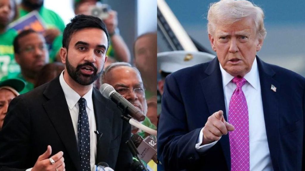 Zohran-Mamdani-Donald-Trump Zohran-Mamdani-Donald-Trump
