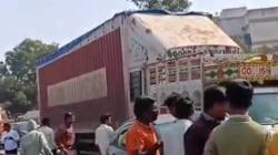 Video : नवले ब्रीज परिसरात पुन्हा अपघात, कंटेनरने दिली पाच ते सहा वाहनांना धडक