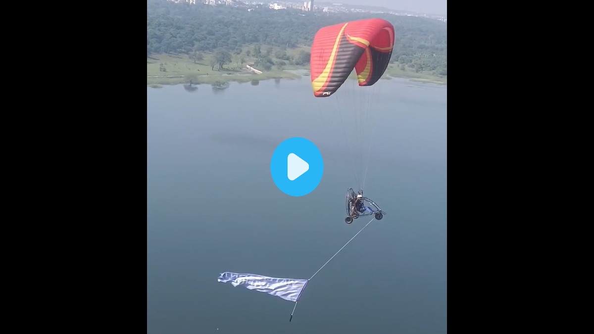 adventure sport colorful paramotors surprise ramtek nagpur sky citizens amazed