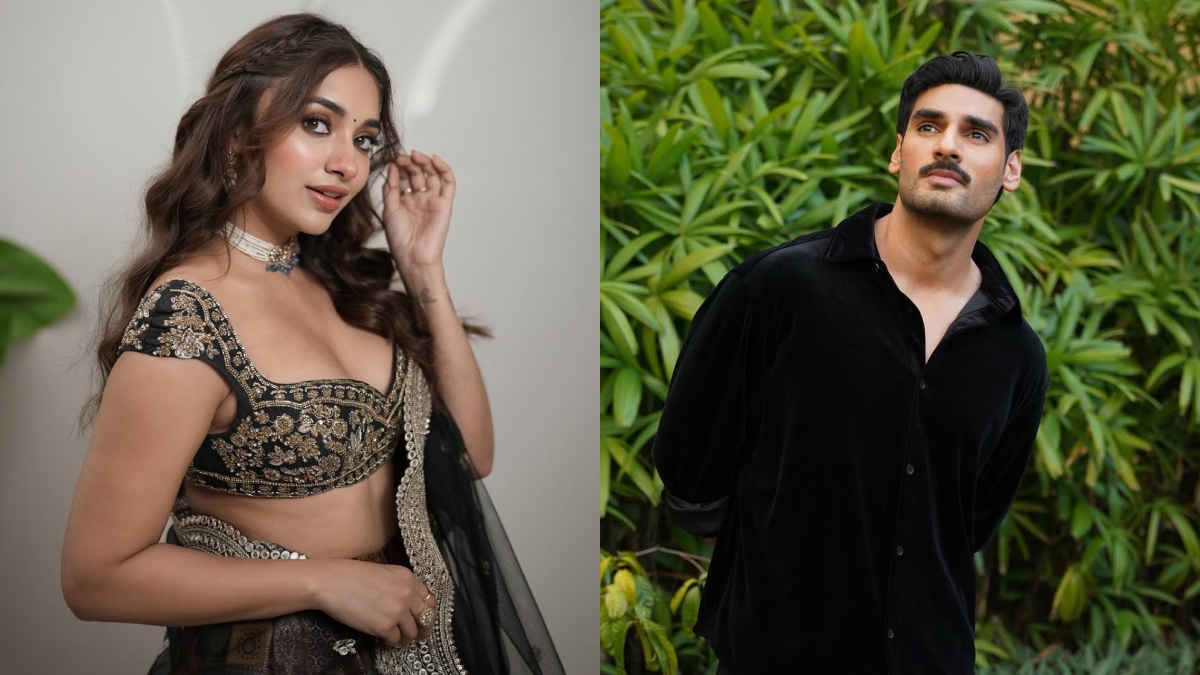 ahaan shetty reacts dating jiya shankar