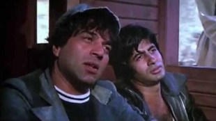 amitabh bachchan got sholay because of dharmendra