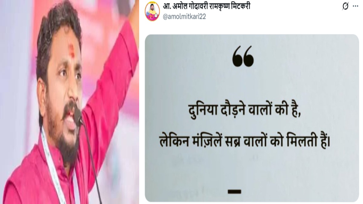 amol mitkari political reaction after removal as spokesperson ncp controversy x post lucky work
