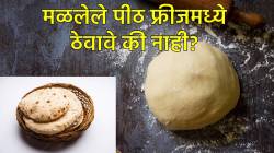 मळलेले पीठ फ्रिजमध्ये ठेवून वापरता का? मग हे वाचा…
