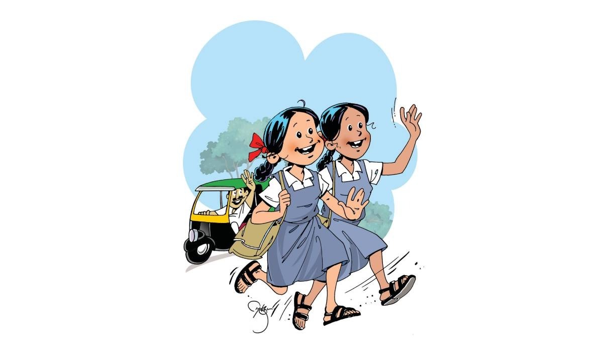 Loksatta balmaifal  story for kids radhach chaturya moral story