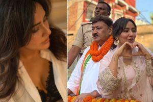 bollywood actress neha sharma bhagalpur election ajeet sharma
