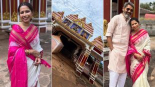 chala hawa yeu dya fame actress shreya bugde shares photos of kuldevi in goa