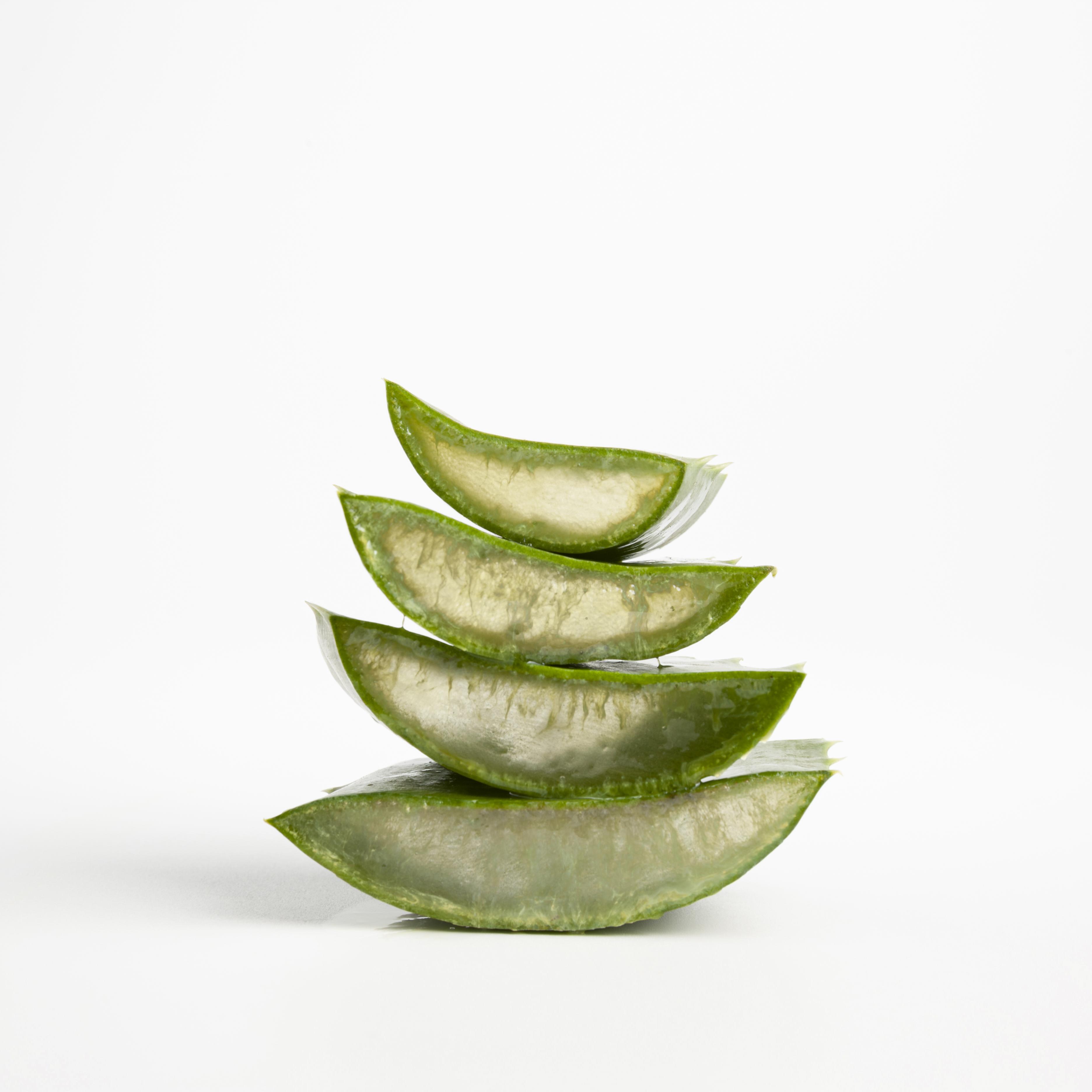 Aloe vera and chia seed gel for natural hair growth