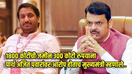 cm devendra fadnavis on parth ajit pawar