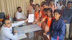 deaf students protest transfer teacher sujata shankhpal special educator dondaicha school parents demand