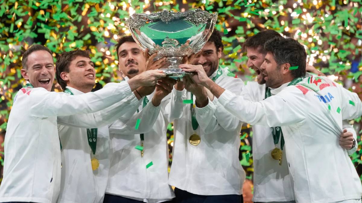 Italy wins Davis Cup news