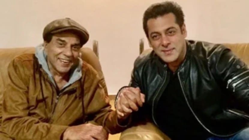 dharmendra with salman khan