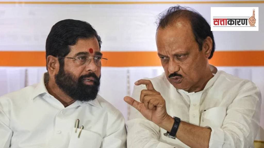 उपमुख्यमंत्री एकनाथ शिंदे आणि अजित पवार (छायाचित्र पीटीआय)