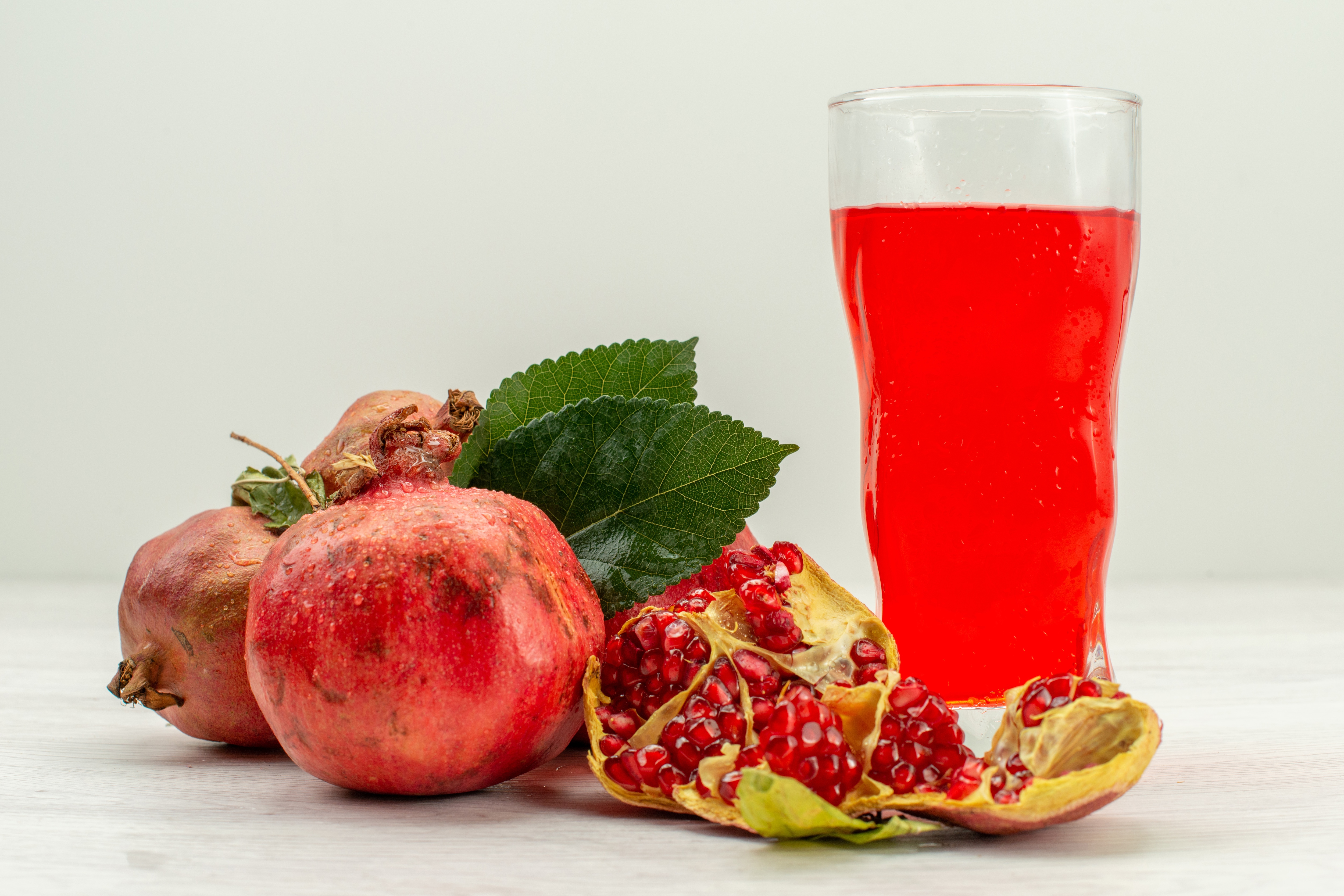 Pomegranate and amla juice for better health