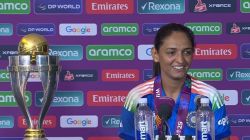 Harmanpreet Kaur: “नवी मुंबई म्हणजे घरचं मैदान”, पहिला वर्ल्डकप जिंकल्यानंतर हरमनप्रीत झाली भावूक! ऐतिहासिक विजयानंतर कर्णधार काय म्हणाली?