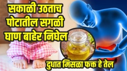 सकाळी उठताच पोट होईल लगेच साफ! फक्त झोपण्याआधी दुधात एक चमचा ‘हे’ तेल टाका; आतड्यांमधली सगळी घाण झटक्यात बाहेर पडेल…