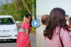 nakshatra medhekar enters in lakshmichya paulanni