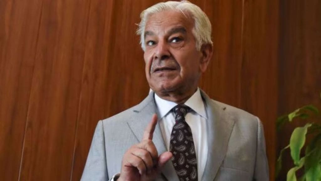 Pak defence minister khawaja asif new claim says India wants to keep Pakistan preoccupied on 2 fronts