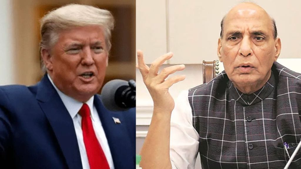 Rajnath Singh on Donald trump claim Pakistan secretly conducts nuclear tests Rajnath Singh on Donald trump claim Pakistan secretly conducts nuclear tests