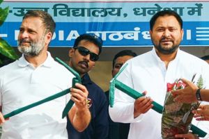 bihar exit polls update predict setback to Grand Alliance