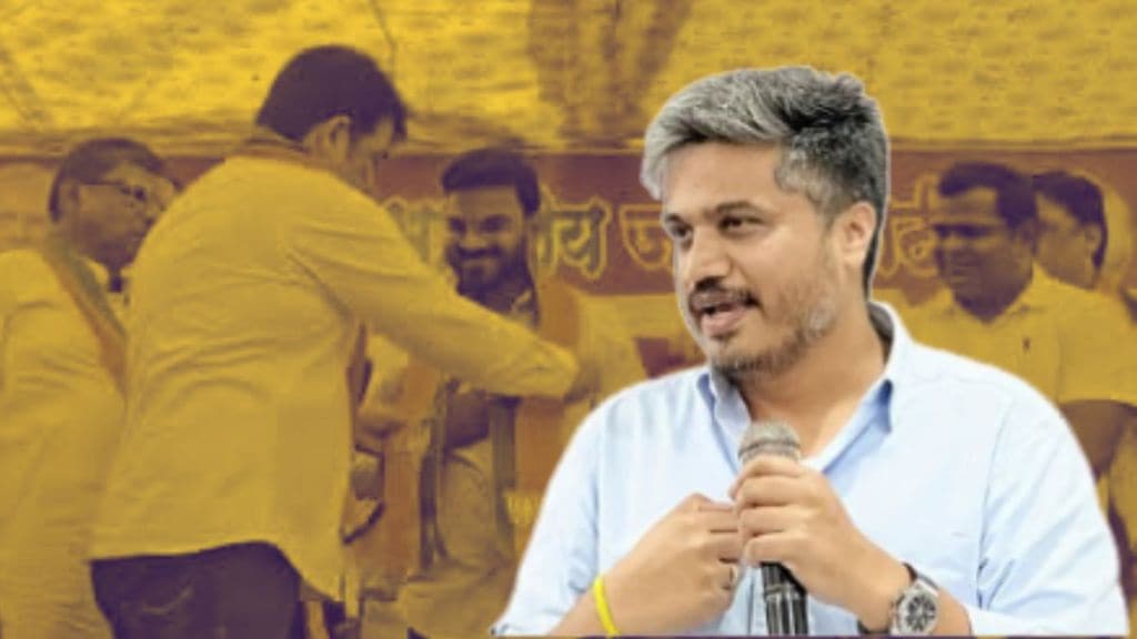 Rohit Pawar On palghar sadhu murder case accused Kashinath chaudhary joins bjp Rohit Pawar On palghar sadhu murder case accused Kashinath chaudhary joins bjp