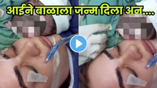 Heart-touching moment: newborn cries beside lifeless mother.