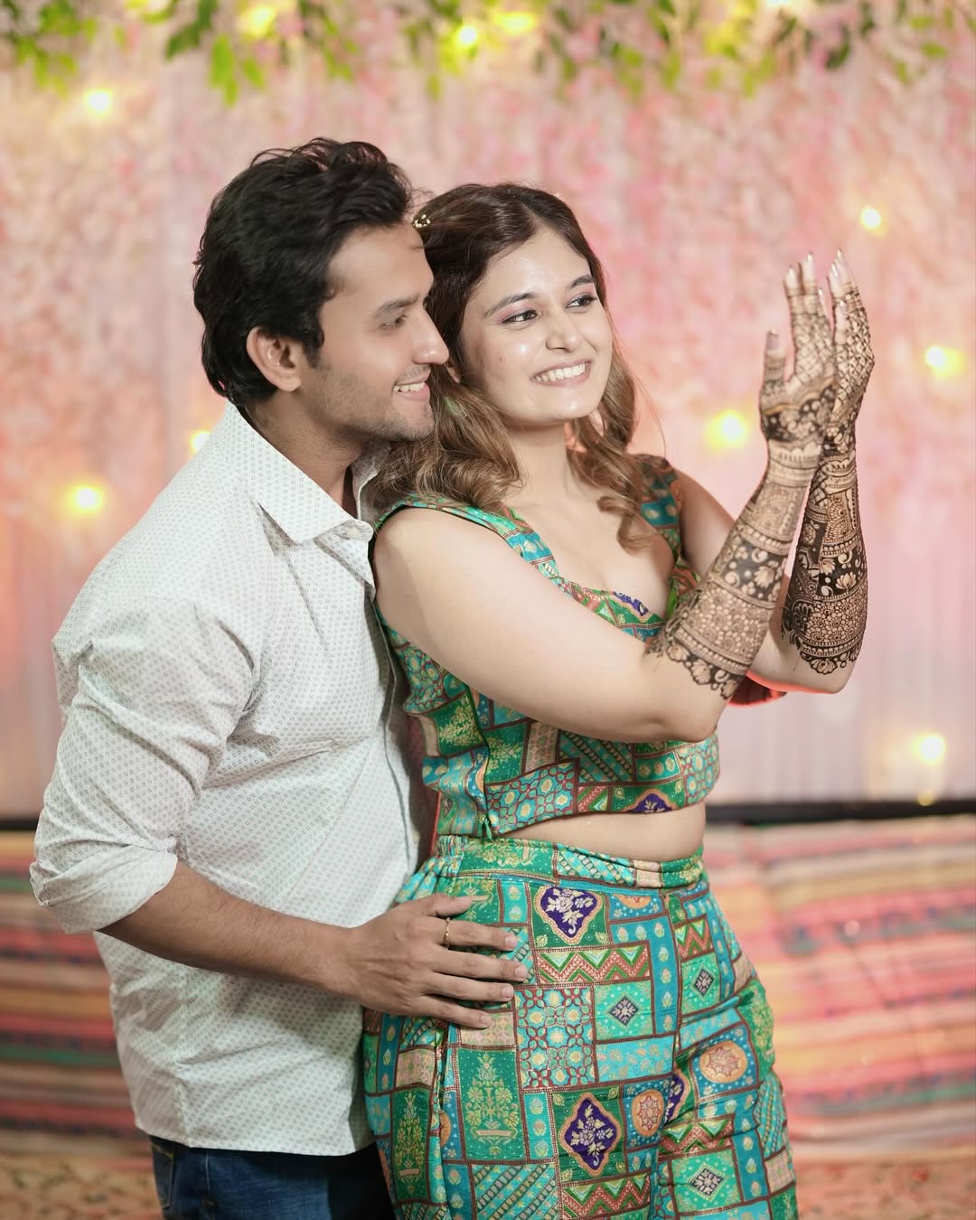 marathi actor meghan jadhav and anushka pimputkar wedding 9 years age gap