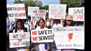 resident doctor hold rally in Nagpur