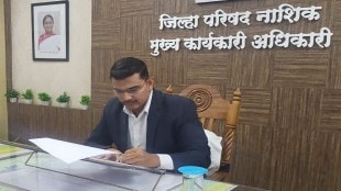 Nashik ZP CEO Pawar Manrega Gharakul PM Awas Yojana incomplete Housing Projects Warning Deadline