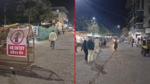 Congestion under control due to one-way lane