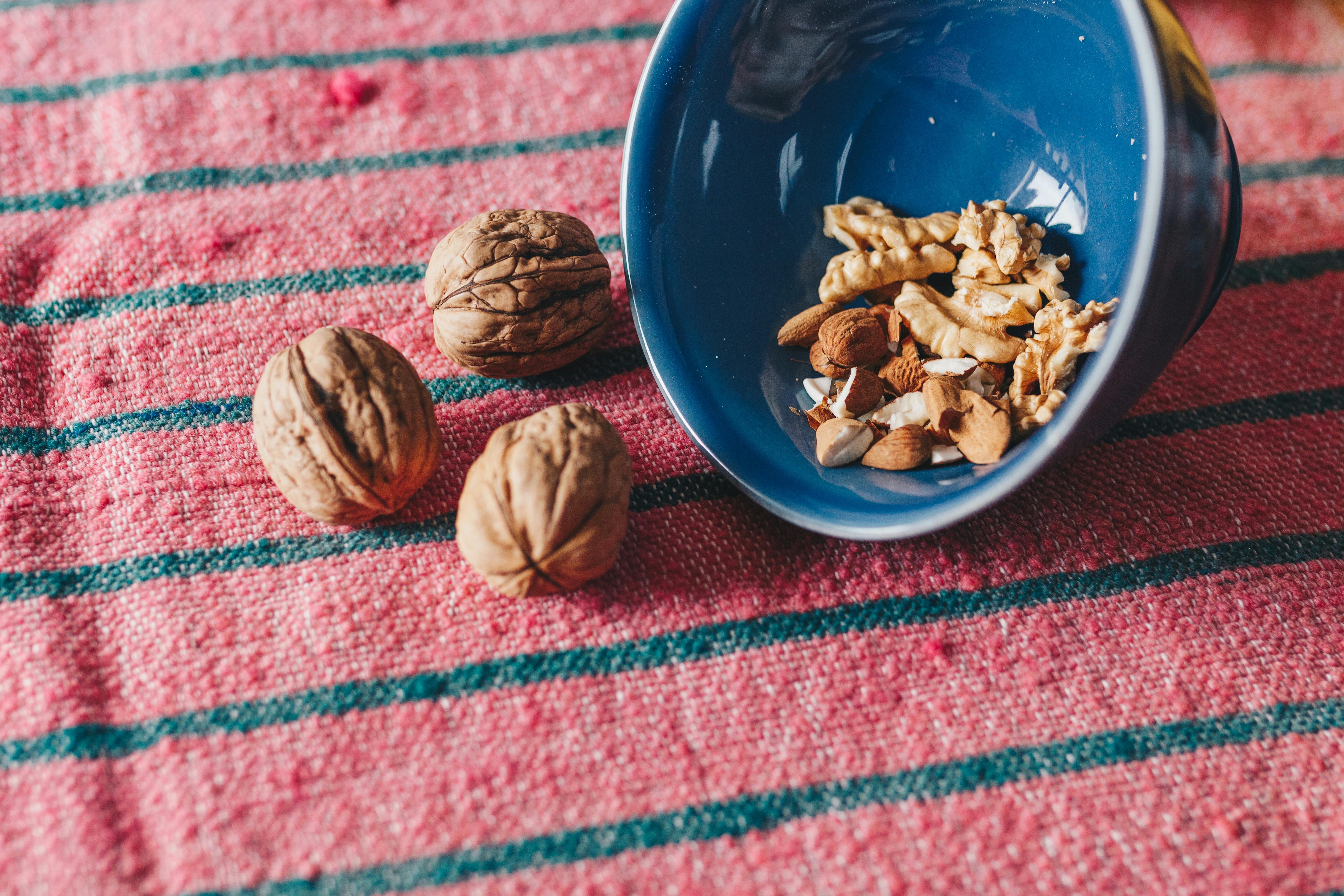 A bowl of mixed dry fruits for daily healthy eating.