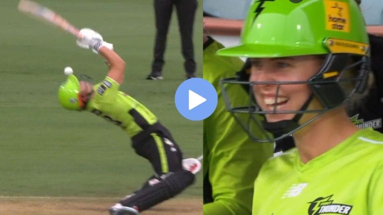 WBBL 2025: OMG! वेगवान चेंडू थेट हेल्मेटला लागला; जॉर्जिया वोलच्या दुखापतीवर लिचफिल्डने दिलेली रिअॅक्शन व्हायरल,Video