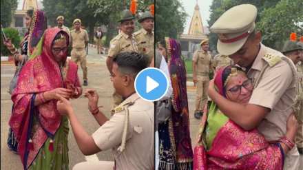 A mother’s proud tears at her son’s big moment”