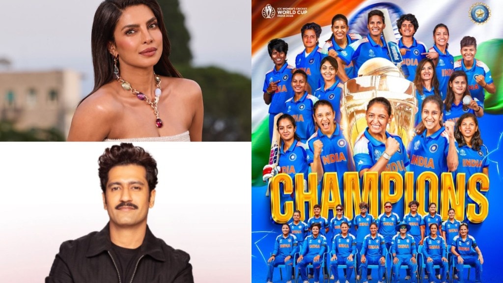 priyanka chopra vicky kaushal on women team india worldcup win