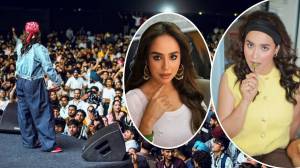 पंजाबी गायिका सुनंदा शर्माने लाईव्ह कार्यक्रमात चाहत्याला मारली मिठी; व्हिडीओ व्हायरल, पाहा फोटो