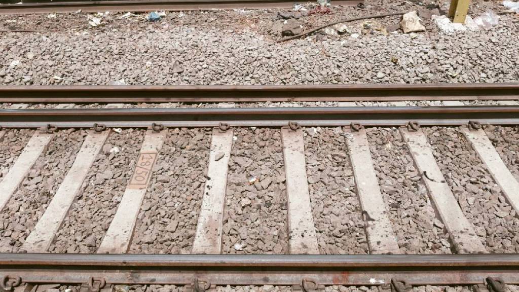 Central railway local train services delayed railway track Crack