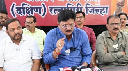 stir in Ratnagiri BJP; resignation of District President Rajesh Sawant stir in Ratnagiri BJP; resignation of District President Rajesh Sawant