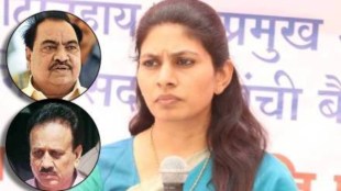 raksha khadse eknath khadse girish mahajan feud controversy avoids question voter list nandurbar