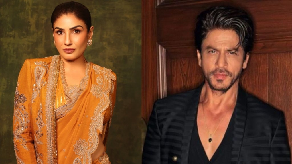 raveena tanson refused to do darr with shahrukh khan raveena tanson refused to do darr with shahrukh khan