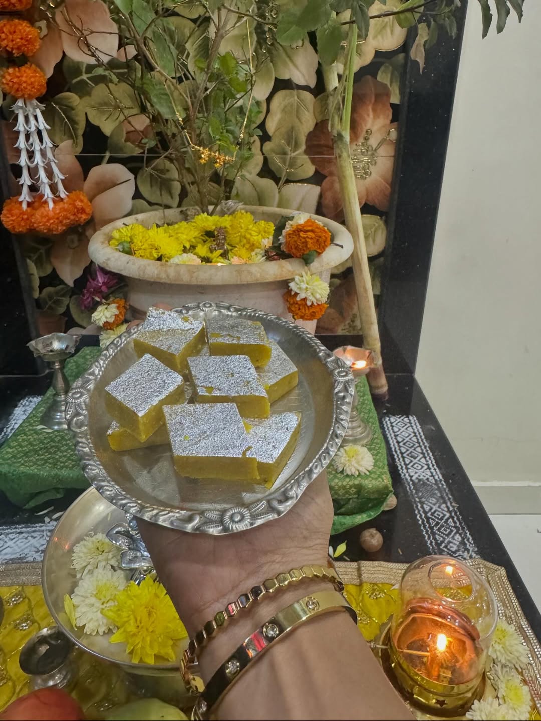 reshma shinde celebrate tulsi vivah wearing own brand mangalsutra