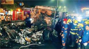 Eight people dead in accident on Navale bridge in Pune print news