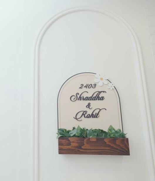 maharashtrachi hasyajatra fame actor rohit mane new home name plate