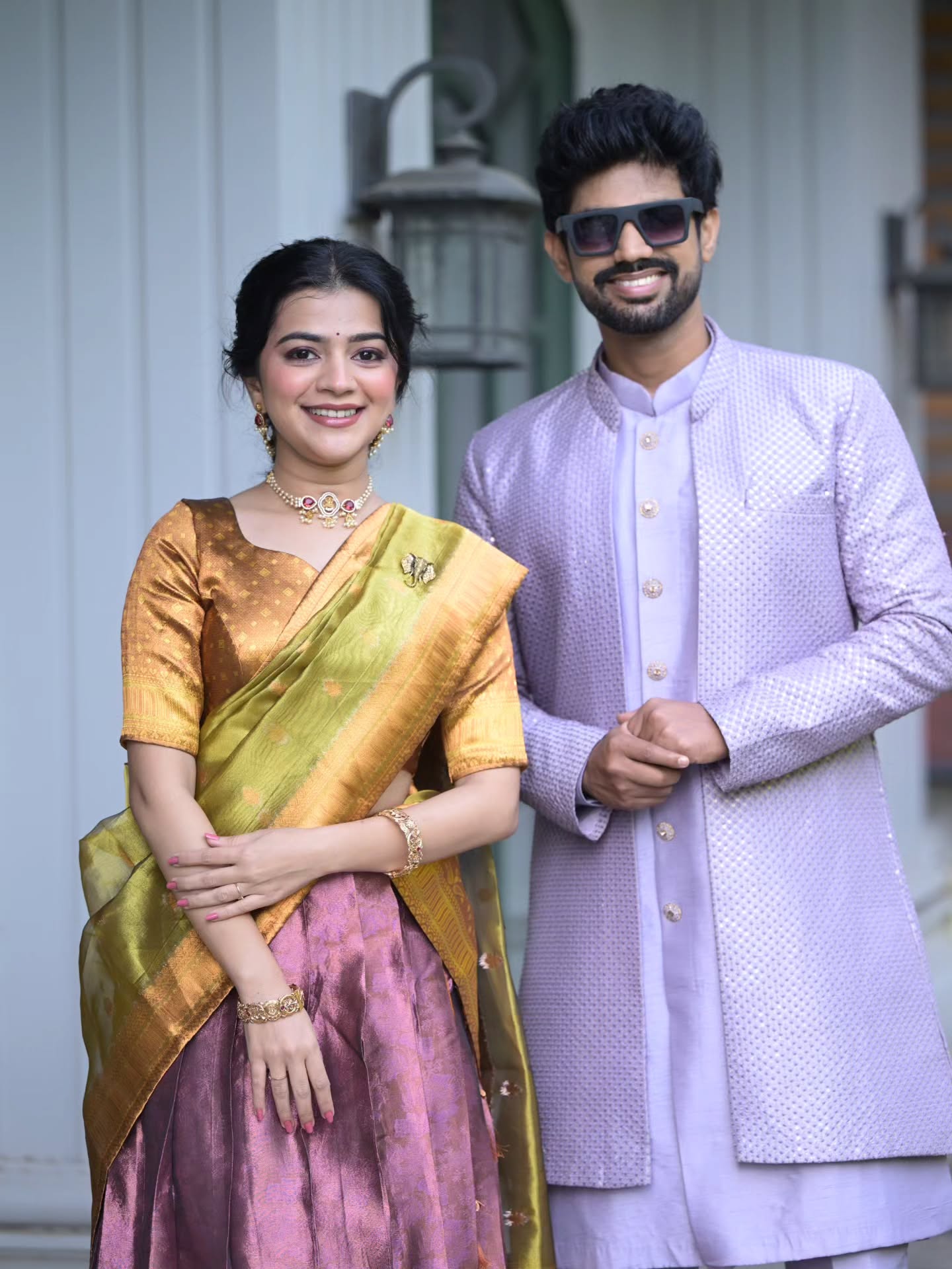 सखी आणि कान्हा प्री-वेडिंग फोटोशूट