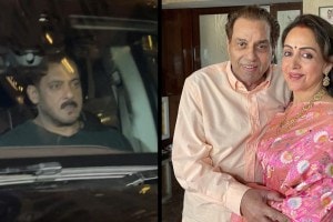 salman khan at hospital to meet dharmendra watch video