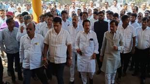 Kankavli Nagar Panchayat Elections Sandesh Parkar files nomination as Kankavli vikas aghadi candidate