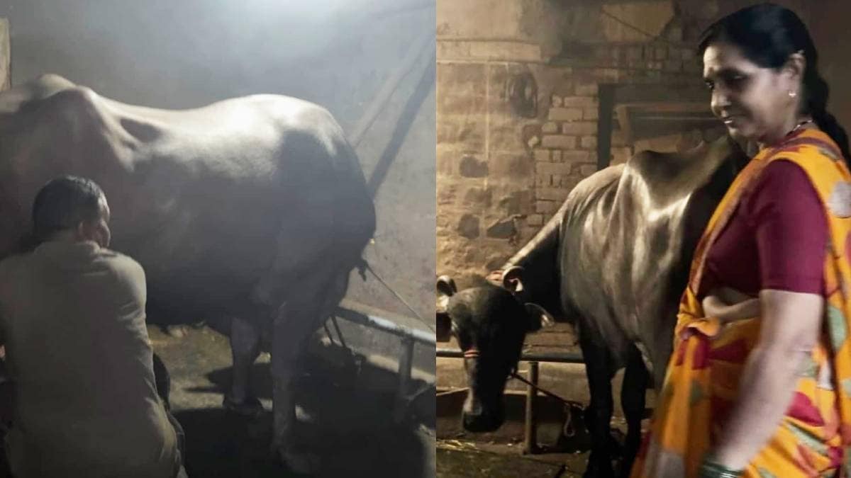 devyani fame sangram salvi went to kolhapur hometown with wife khushboo tawde