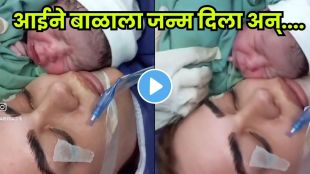 Heart-touching moment: newborn cries beside lifeless mother.